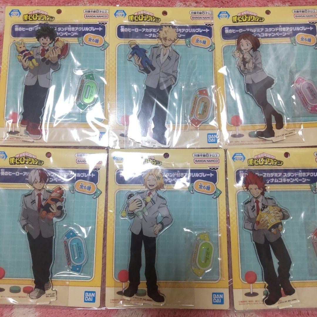 5種　僕のヒーローアカデミア　アクリルスタンド　ナムコ限定 NEWS｜TVアニメ『僕のヒーローアカデミア』